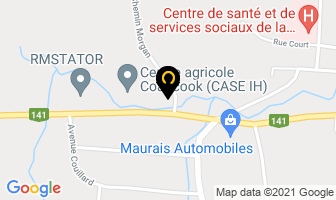 Centre De Collision Coaticook Inc in Coaticook map