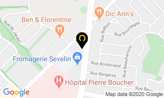 Centre De L'audition Rive-Sud in Longueuil map