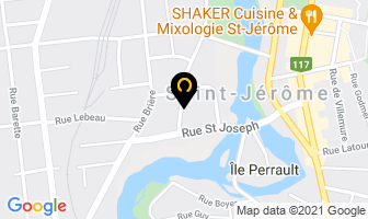 Centre De L'auto G P Enr in Saint-Jérôme map
