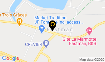 Centre De Provisions D'eastman in Eastman map