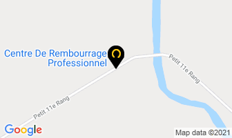 Centre De Rembourrage Professionnel in Roxton Falls map