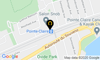 Centre De Service H B Inc in Pointe-Claire map