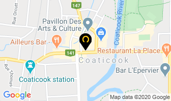 Centre Dentaire Poirier in Coaticook map