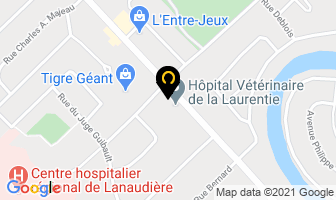 Centre Dentaire Tremblay in Joliette map