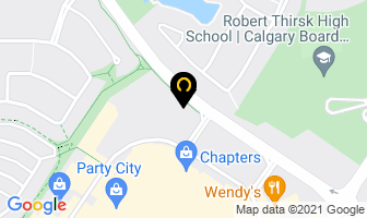 Centre For Chiropractic Care & Massage in Calgary map