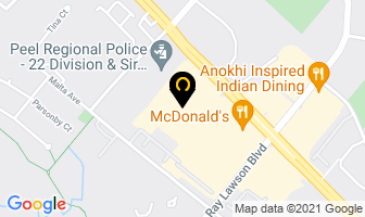 Centre For Education Training in Brampton map