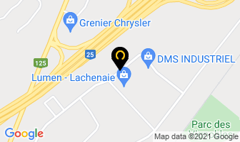Centre Inox Inc in Terrebonne map