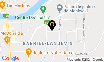 Centre Jellinek in Maniwaki map