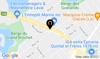 Centre M&eacute;canique Bor&eacute;al in Laval map