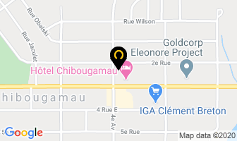 Centre Myo Derme in Chibougamau map