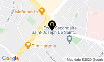Centre Novaderm in Saint-Hyacinthe map