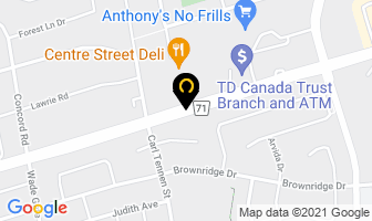 Centre Pharmacy in Thornhill map