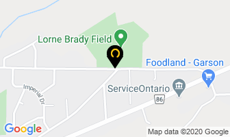 Centre Pivot Triangle Magic in Sudbury map