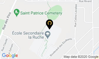 Centre Sportif La Ruche in Magog map