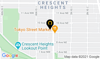 Centre Street Auto Service in Calgary map