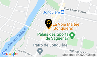 Centre Sylvain Gagn&eacute; Inc in Jonquière map