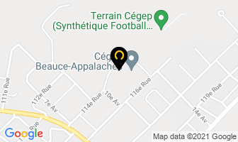 Centre Universitaire Des Appalaches in Saint-Georges map