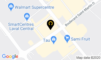 Centria Commerce Inc in Beauharnois map