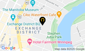 Centric Productions in Winnipeg map