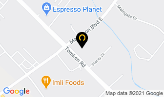 Centurion Systems Inc in Mississauga map