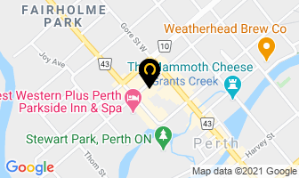 Century 21 Explorer Realty Inc in Perth map