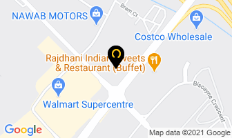 Century 21 Millennium Inc in Brampton map