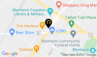 Century 21 Obrien Inc in Chatham-Kent map
