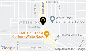Century 21 Seaside Realty in White Rock map