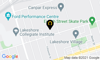 Century Architecture in Etobicoke map