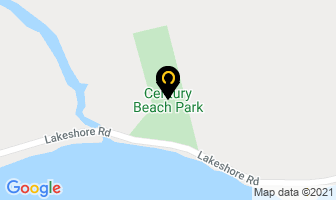 Century Beach Park in Amherstburg map