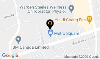 Century Book Store in Markham map