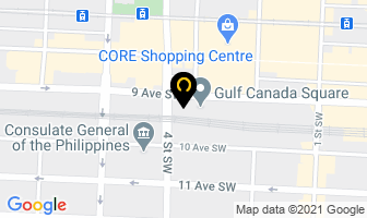 Century Coals Ltd in Calgary map