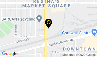 Century West Homes Ltd in Regina map