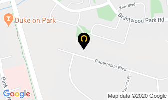 Certified Family Auto in Brantford map