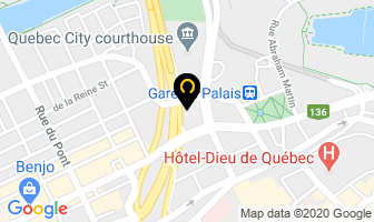 C'est Le P&eacute;rou in Ville de Québec map