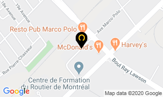 Cfgl M&eacute;taux Inc in Montreal map