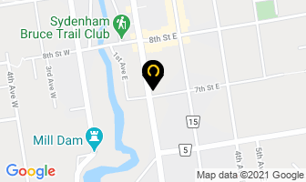 Chaddah C G in Owen Sound map