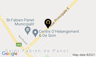 Chalet Des Loisirs in Montmagny map