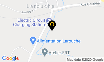 Chalet Des Loisirs De Larouche in Larouche map