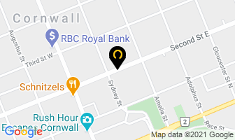Chamber Of Commerce in Cornwall map