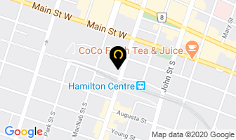 Chambers Commercial Real Estate Group Inc in Hamilton map
