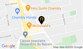 Chambly Auto Transmissions Inc in Chambly map