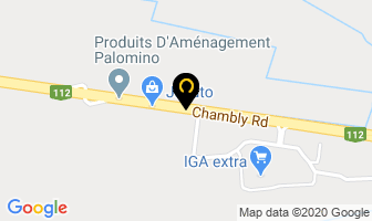 Chambly Toyota Inc in Carignan map