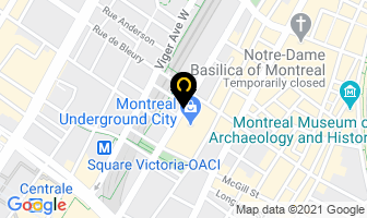 Chambre De Commerce in Montreal map