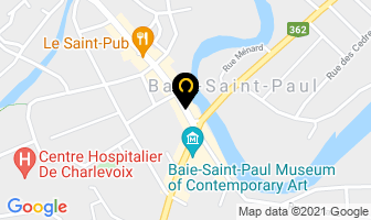 Chambre De Commerce Charlevoix in Baie-saint-paul map