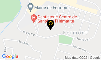 Chambre De Commerce De Fermont in Fermont map