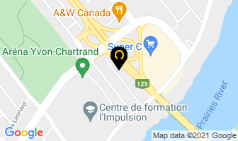 Chamco Construction in Beauharnois map