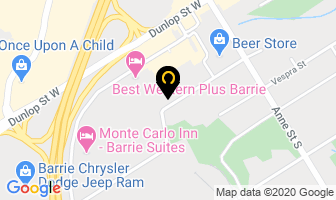Chameleon Masonry Restoration in Barrie map