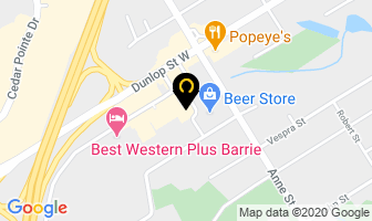 Champion Auto Sports in Barrie map