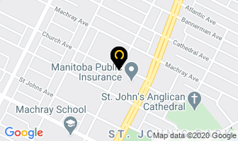 Champlain Community Child Care Centre in Winnipeg map